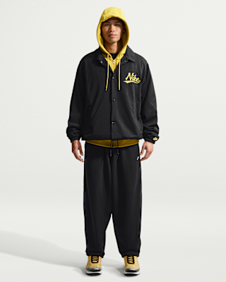 NIKE ヴィパージャージ L ブラック/イエロー 3点セット Nike Sportswear Club Men's Oversized French Terry Pants. Nike JP